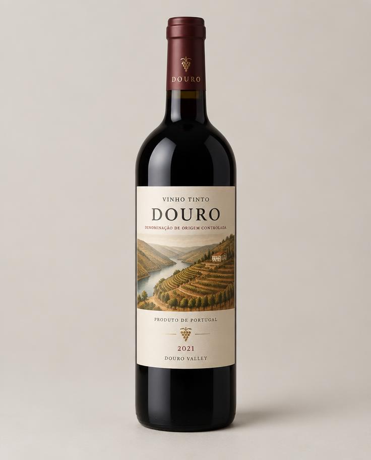 A bottle of our exquisite Quinta do Crasto Douro Tinto
