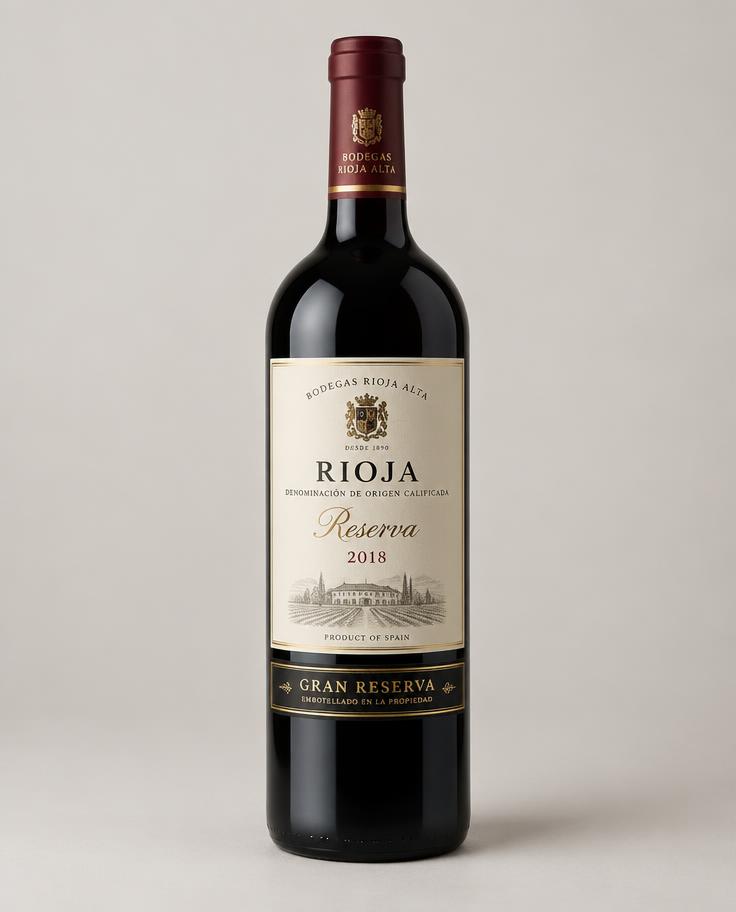 A bottle of our exquisite Viña Tondonia Gran Reserva